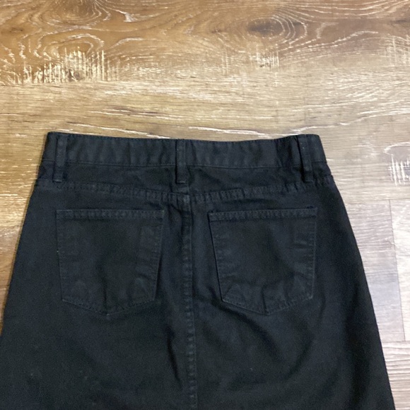 GREAT Black Jean Skirt - Picture 4 of 6